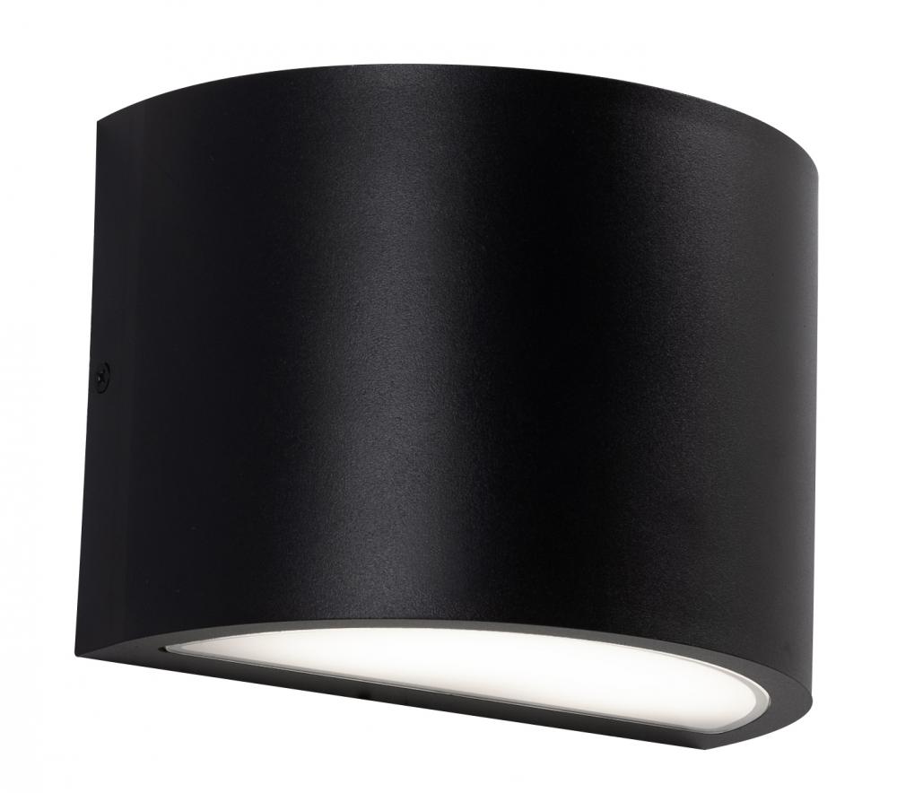 Celia 05'' Outdoor LED Sconce,120-277V,24W,5 CCT,BK