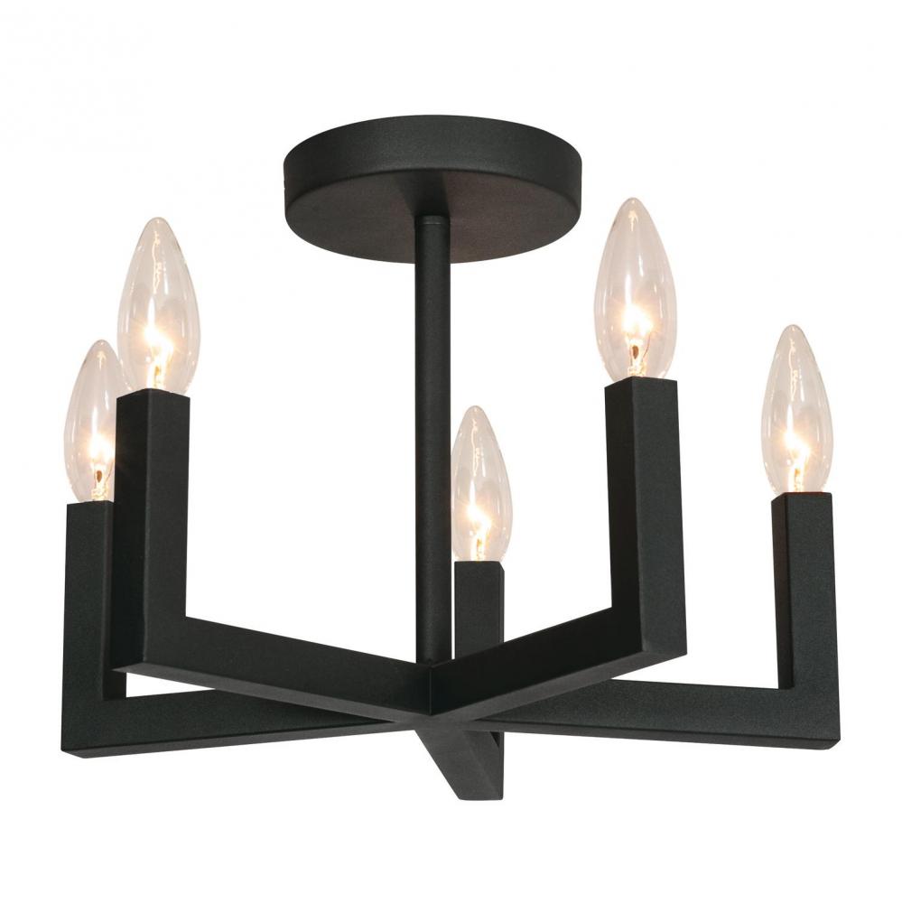 GRACE 6 LIGHT CEILING CANDELABRA BASE