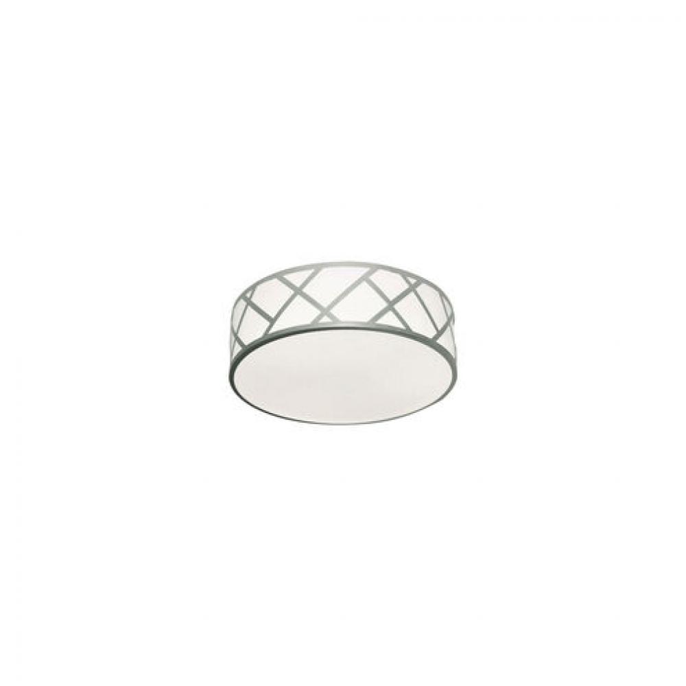 Haven 13'' LED Flushmount - 18W 120-277V - Satin Nickel