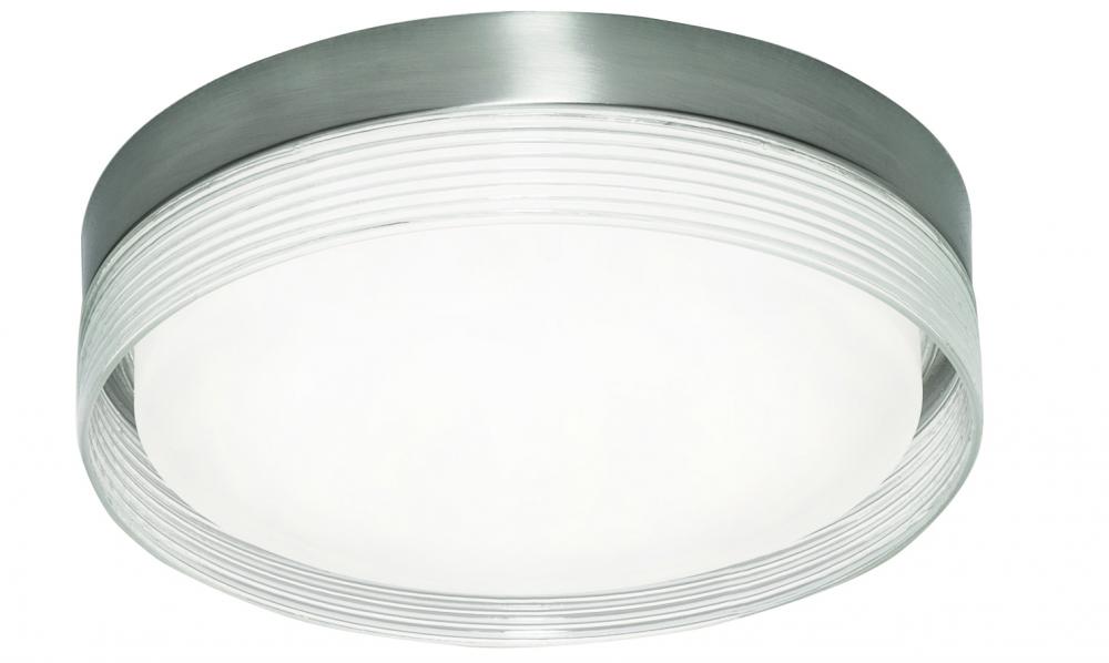 Tribeca 12'' LED Flushmount - 20W 120V - Satin Nickel