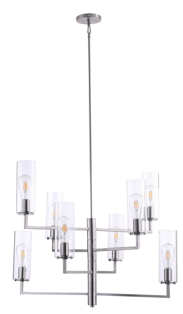 8 LIGHT CHANDELIER