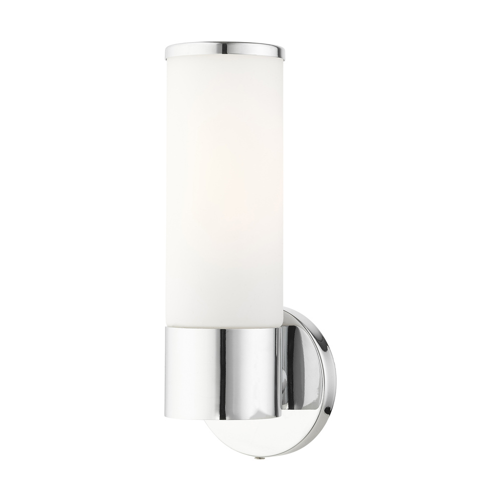 1 Lt Polished Chrome ADA Single Sconce