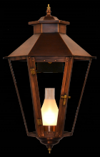 The Coppersmith BS64E-HSI - Bayou Street 64 Electric-Hurricane Shade