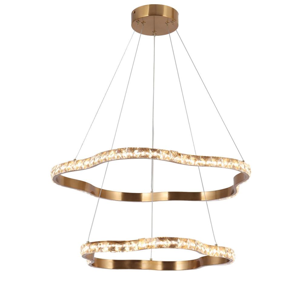 Deslumbrante 2-Light LED Chandelier