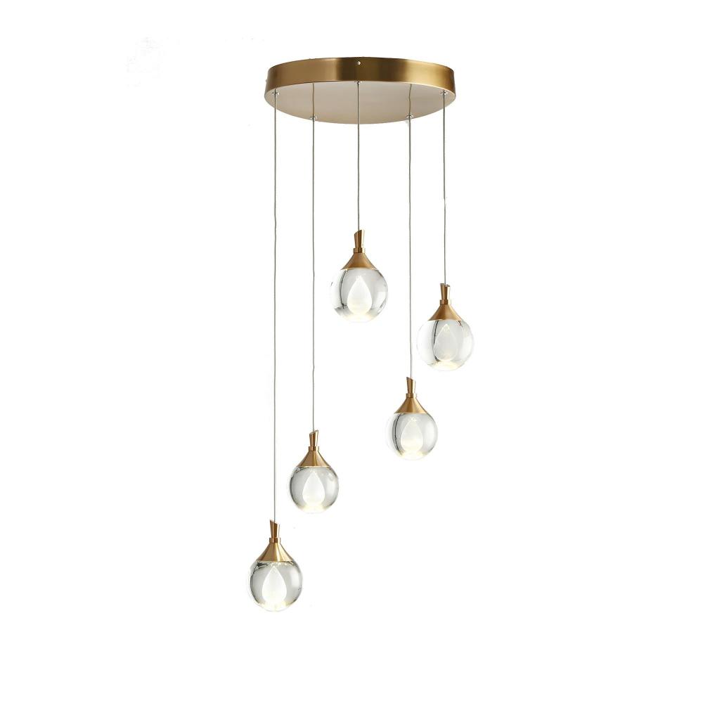 Dsenlupor 5-Lights LED Chandelier