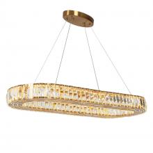 LNC Home HA04997H - Brusmogan 1-Light LED Chandelier