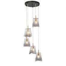 LNC Home HA05094P5 - Afmean 5-Light Chandelier