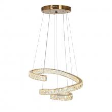 LNC Home HA05102 - Metorcalipia 1-Light LED Chandelier