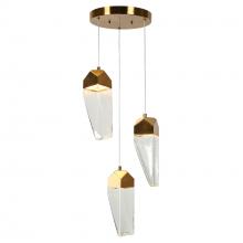 LNC Home HA05280 - Adonisior 3-Lights LED Chandelier