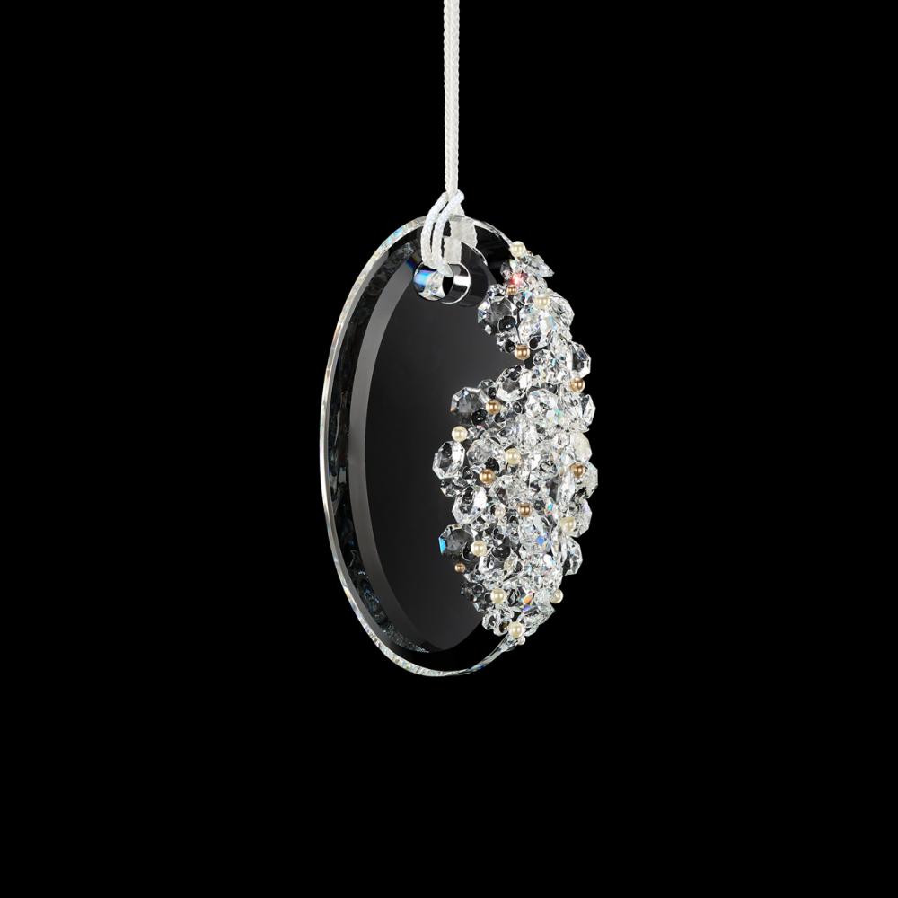 Eden 8in LED 3000K/3500K/4000K 120V-277V Mini Pendant in Polished Chrome with Clear Radiance® Cry