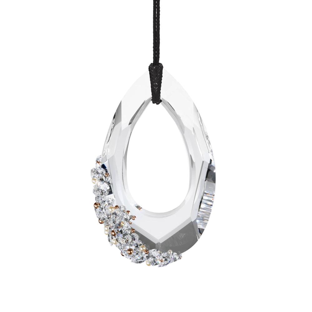 Trinity 16in LED 3000K/3500K/4000K 120V-277V Mini Pendant in Polished Chrome with Clear Radiance C