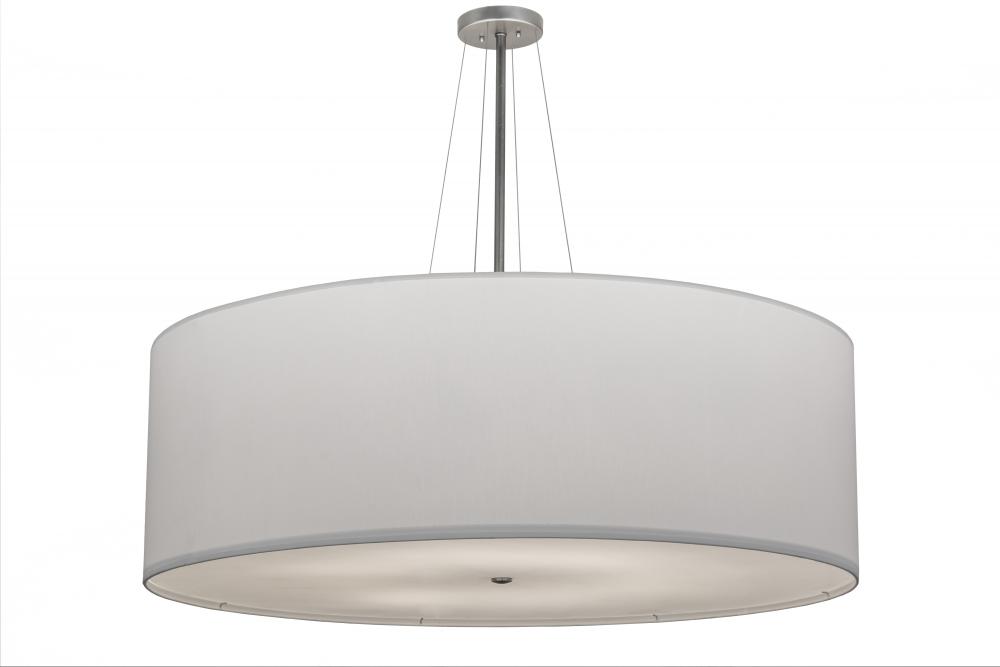 48"W Cilindro White Textrene Pendant