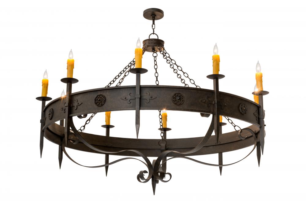 66"W Calandra 10 LT Chandelier