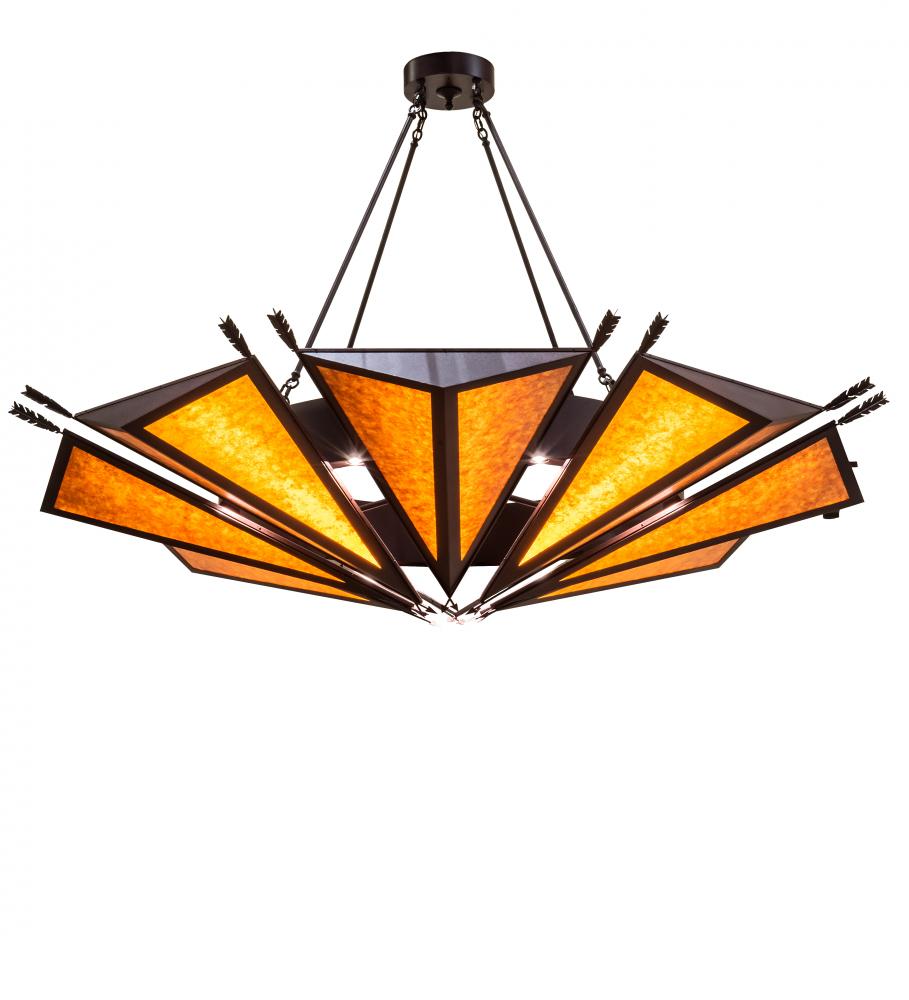 96" Wide Desert Arrow Chandelier