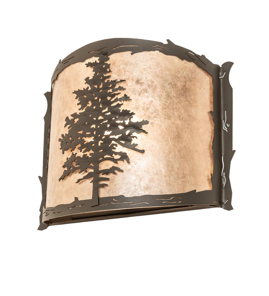 12" Wide Tamarack Wall Sconce