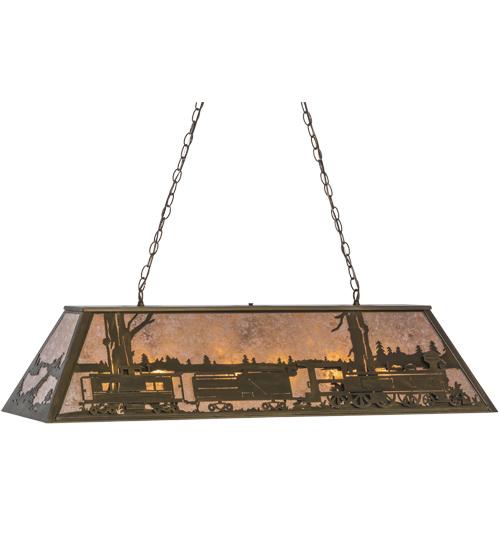 48"L Train Oblong Pendant