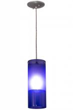 Meyda Blue 162265 - 5.5" Wide Cilindro Play Mini Pendant