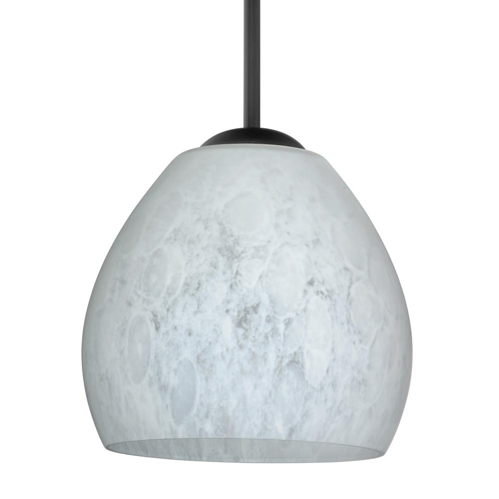 Besa Bolla Pendant Black Carrera 1x50W MAX E12 Base