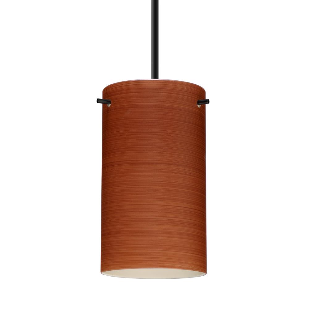 Besa Stilo 7 Pendant Black Cherry 1x40W MAX E26 Base