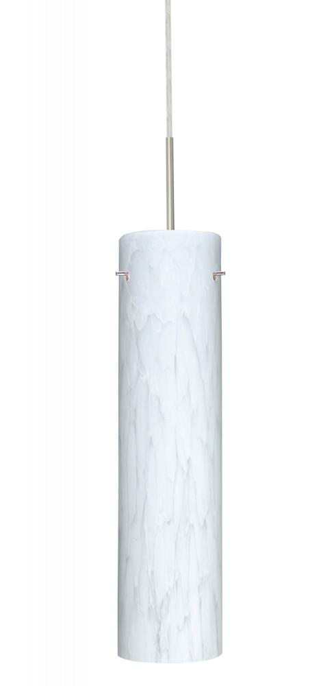 Besa Pendant Stilo 16 Satin Nickel Carrera 1x100W Medium Base