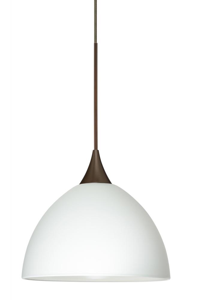 Besa Pendant Brella Bronze White 1x6W LED