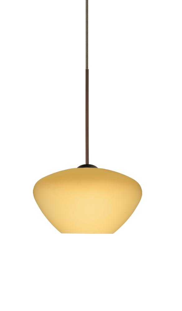 Besa Pendant Peri Bronze Vanilla Matte 1x5W LED