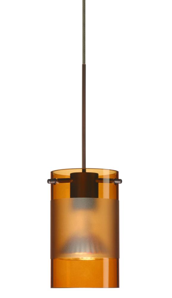 Besa Pendant Scope Bronze Armagnac/Frost 1x50W Halogen Mr16