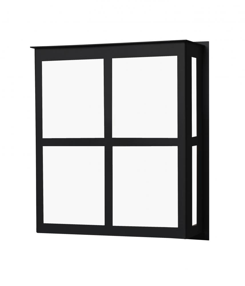 Besa Outdoor Bree 11 Black Satin White 1x60W B10