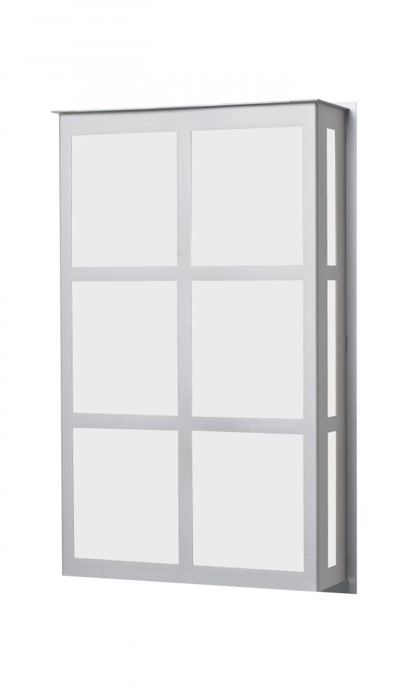 Besa Outdoor Bree 16 Silver White Acrylic 2x60W B10