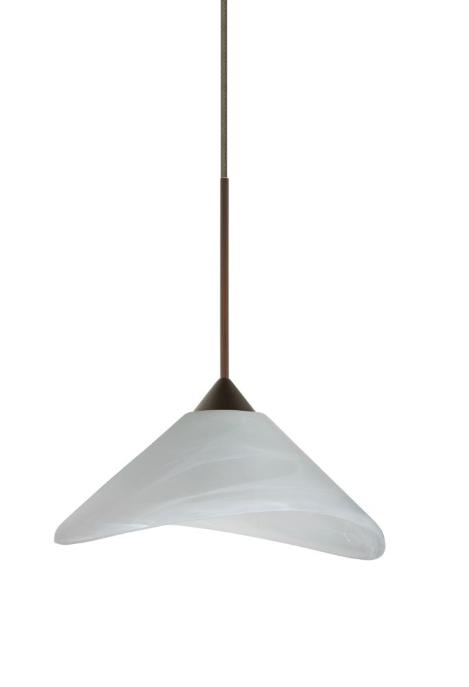 Besa Pendant For Multport Canopy Hoppi Bronze Marble 1x50W Halogen