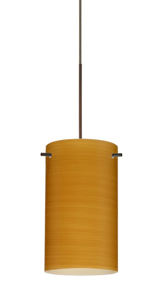 Besa Stilo 7 Pendant Oak Bronze 1x5W LED