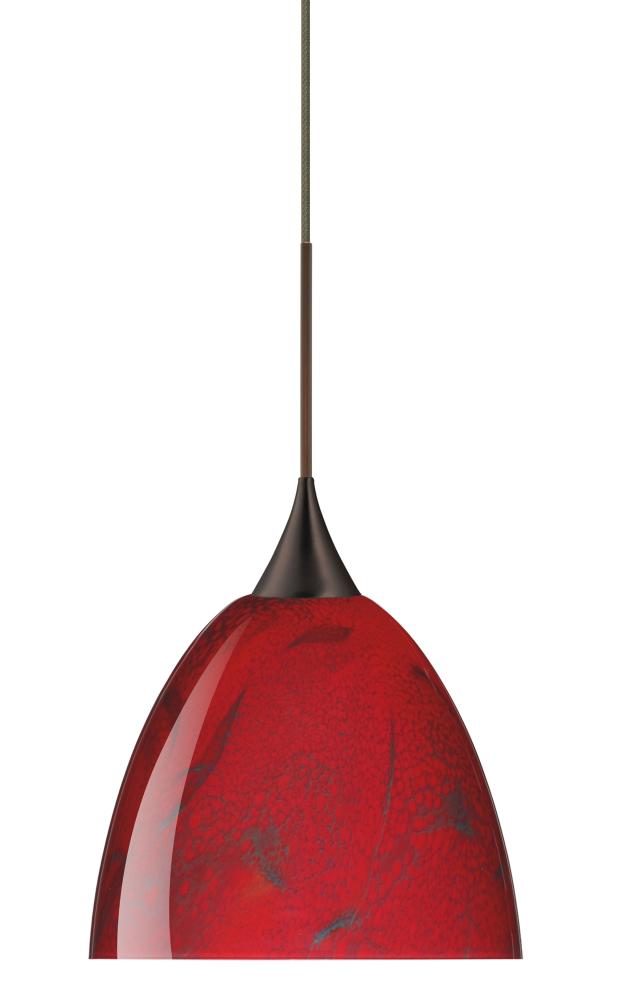 Besa Pendant Sasha Bronze Magma 1x50W GY6.35