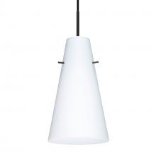 Besa Lighting 1JT-412407-BK - Besa Cierro Pendant Black Opal Matte 1x100W MAX E26 Base