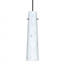 Besa Lighting 1XT-567419-BK-L - Besa Camino Pendant Black Carrera 1x50W Halogen, 15Ft. Cord