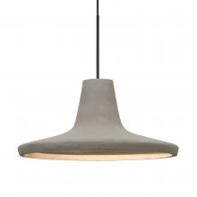 Besa Lighting 1XT-MODUSTN-LED-BK - Besa Modus Pendant, Tan, Black Finish, 1x9W LED