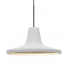 Besa Lighting 1XT-MODUSWH-LED-BK - Besa Modus Pendant, White, Black Finish, 1x9W LED