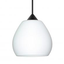 Besa Lighting X-560507-BK - Besa Pendant For Multiport Canopy Tay Tay, Black Finish, Opal Matte 1x50W MAX GY6.35 Base