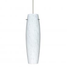 Besa Lighting XP-412119-LED-SN - Besa Tu Tu Pendant, Carrera, Satin Nickel, 1x5W LED