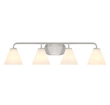 Savoy House 8-2988-4-SN - Blair 4-Light Bathroom Vanity Light in Satin Nickel