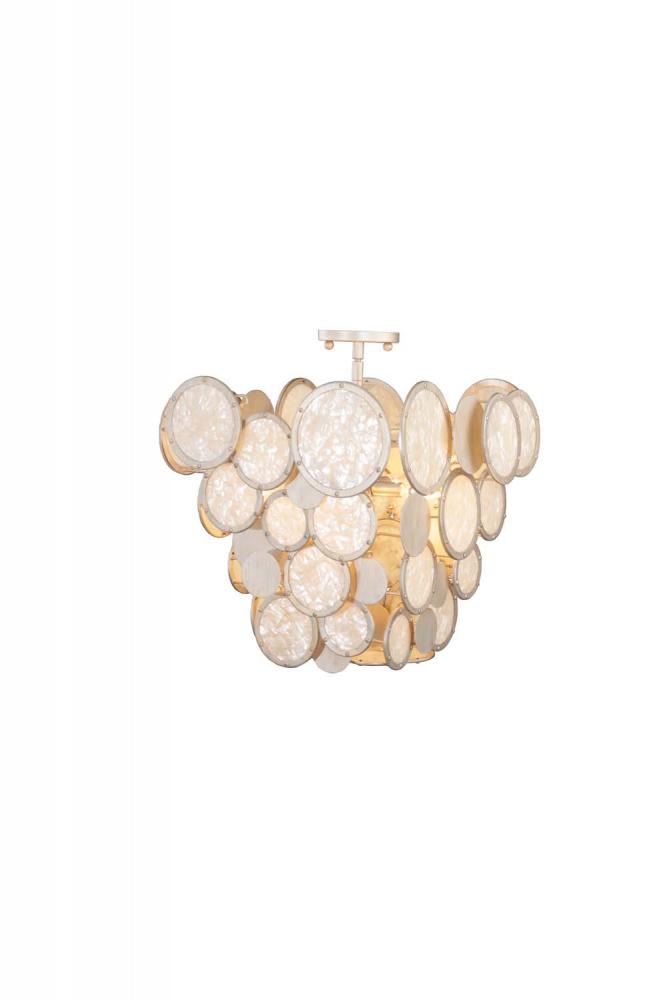 Calypso 28 Inch Convertible Pendant - Semi Flush Mount