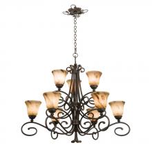 Kalco 5535TO/1426 - Amelie 9 Light Chandelier