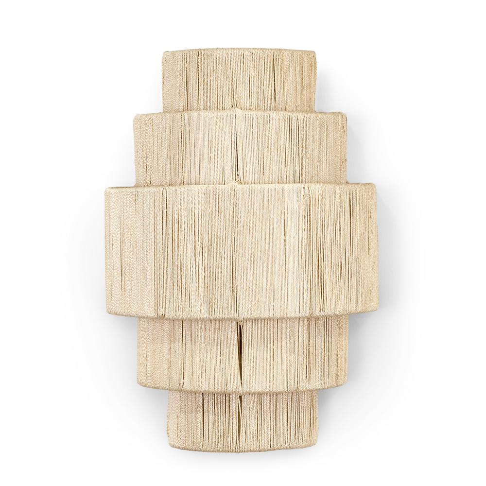 Everly 5 Tiered Sconce Natural