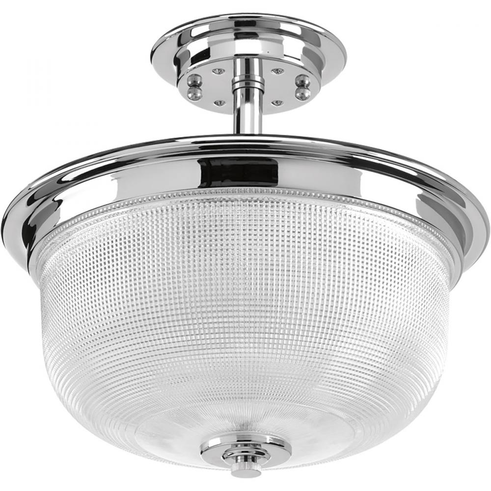 P2334-15 2-100W MED SEMI-FLUSH CONV