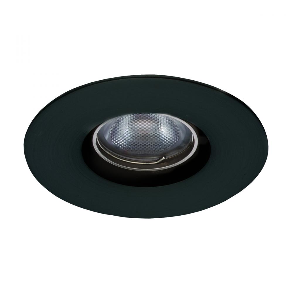 Ocularc 1.0 LED Round Open Reflector Trim with Light Engine and New Construction or Remodel Housin