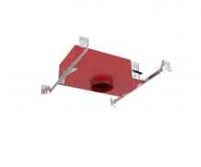 WAC US R2FBN1T-1-F - 2" SHALLOW Fire Rated New Const Housing Trimmed, Round / Square