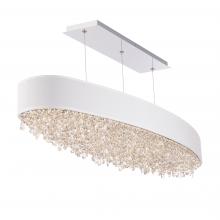 Schonbek 1870 S6349-401RS2 - Eclyptix LED 49IN 3000K/3500K/4000K 120V Pendant in Polished Stainless Steel with Radiance Smooth