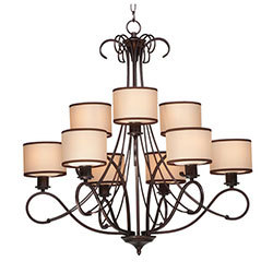 Bon Ton 9-Light Chandelier