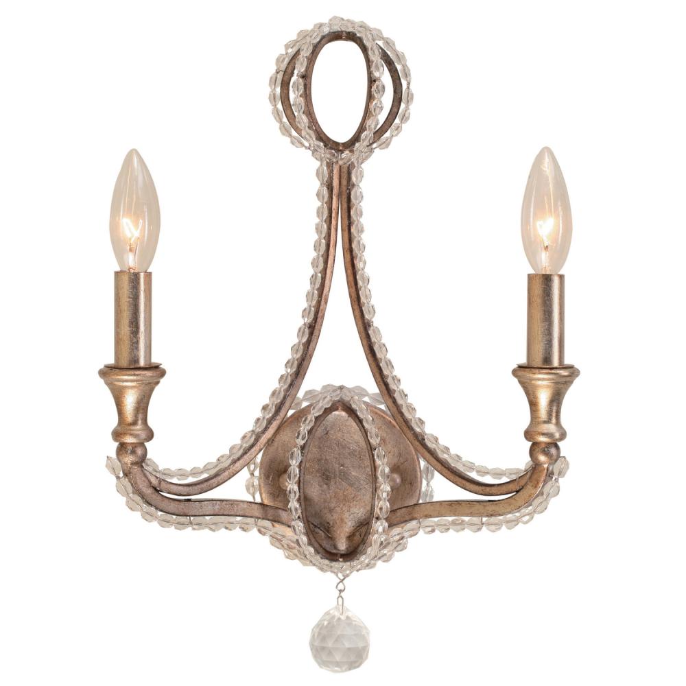 Garland 2 Light Distressed Twilight Sconce