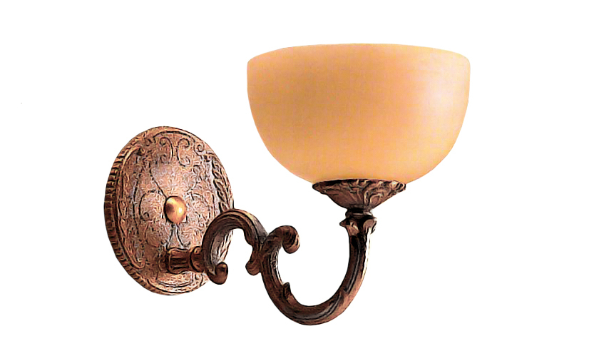 1 Light Bronze Sconce