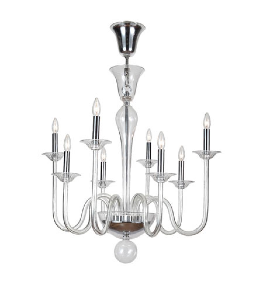 Pablo 8 Light Chrome Chandelier